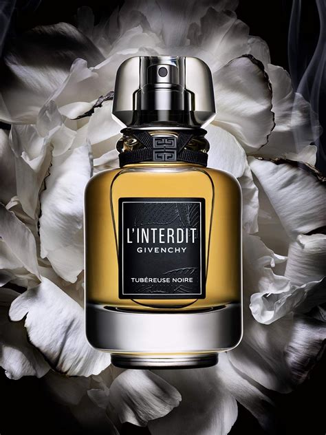 givenchy l'interdit tuberose|l'interdit tubéreuse noire givenchy.